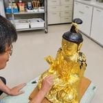 　韓国・瑞山の浮石寺に置かれる仏像のレプリカ（忠清南道歴史文化研究院提供・共同）