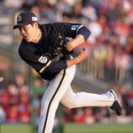 　楽天戦に先発したオリックス・九里＝弘前
