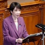 　参院本会議で答弁する高市首相＝１３日午前