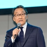 　一部製品の品質不正を巡り、記者会見するニデックの岸田光哉社長＝１３日午後、東京都内