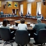 　国会で開かれた参院内閣委＝１４日午前