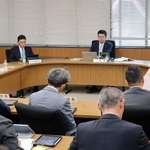 　広島県教育委員会の会合＝１５日午後、広島市