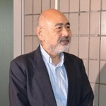 　立憲民主党東京都連の会長選で蓮舫氏に勝利した武蔵野市議の川名雄児氏＝１５日夜、東京都内