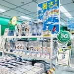 　ハンズ新宿店の暑さ対策グッズを集めた売り場＝４月