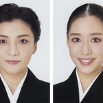 　（左から）鳳月杏さん、天紫珠李さん