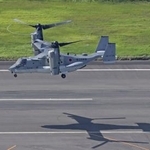 　陸上自衛隊の輸送機Ｖ２２オスプレイ