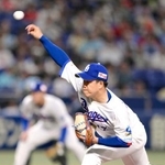 　広島戦に先発した中日・柳＝バンテリンドーム