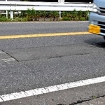 　洋上風力発電所の建設計画を巡り、三菱商事などの企業連合が実施した試掘の跡＝７日、千葉県銚子市