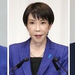 　中国の習近平国家主席（タス＝共同）高市早苗首相、トランプ米大統領（ゲッティ＝共同）