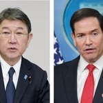 　茂木敏充外相、ルビオ米国務長官（ゲッティ＝共同）