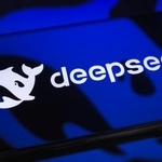 　中国のＡＩ企業、ＤｅｅｐＳｅｅｋ（ディープシーク）のロゴ（ゲッティ＝共同）