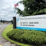 　米ワシントン州ロングビューにある日本製紙の子会社「日本ダイナウェーブ・パッケージング」＝２６日（ＡＰ＝共同）