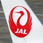 　日航機の尾翼