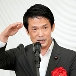 　講演する中道改革連合の小川代表＝２７日午後、東京都千代田区