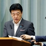 　記者会見する木原官房長官＝２８日午前、首相官邸