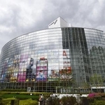 　テレビ朝日の本社社屋＝東京都港区