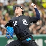 　ＤｅＮＡを完封し、４勝目を挙げた西武・隅田＝ベルーナドーム