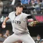 　日本ハム戦に先発し、６回無失点で今季初勝利を挙げた巨人・西舘＝エスコンフィールド