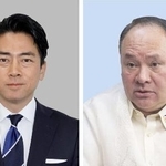 　小泉進次郎防衛相（左）、フィリピンのテオドロ国防相