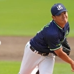 　７回１失点で２勝目を挙げたヤクルト・奥川＝楽天モバイルパーク