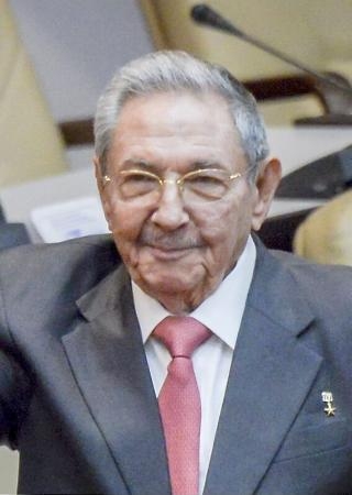 　キューバのラウル・カストロ元国家評議会議長（ゲッティ＝共同）