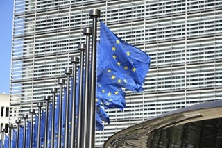 　ブリュッセルのＥＵ本部＝２０２４年８月