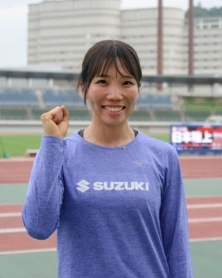 　調整した田中友梨＝ヒマラヤスタジアム岐阜