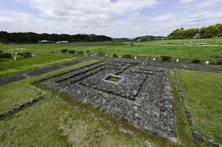 　奈良県明日香村の飛鳥宮跡