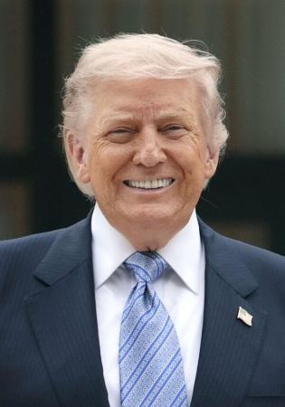 　トランプ米大統領（ゲッティ＝共同）