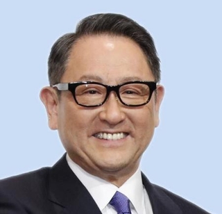 　トヨタ自動車の豊田章男会長