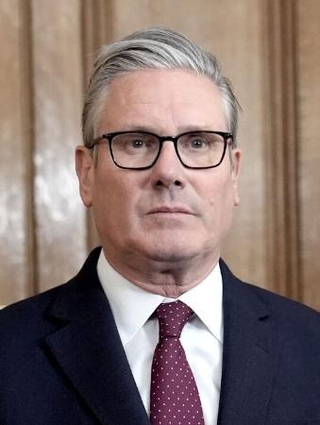 　スターマー英首相（ゲッティ＝共同）