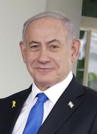　イスラエルのネタニヤフ首相（ゲッティ＝共同）