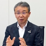 　インタビューに応じる関西電力の森望社長