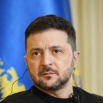 　ウクライナのゼレンスキー大統領