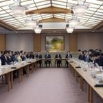 　５月１５日に衆院議長公邸で開かれた皇族数確保策に関する全体会議