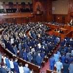 　食糧法改正案を可決した衆院本会議＝３日午後