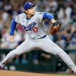 　ダイヤモンドバックス戦に先発したドジャース・大谷＝フェニックス（ゲッティ＝共同）