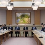 　５月１５日、衆院議長公邸で開かれた皇族数確保策に関する全体会議