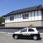 　強盗殺人事件現場の住宅＝５月１７日、栃木県上三川町