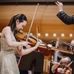　モントリオール国際音楽コンクールで演奏する渡辺紗蘭さん＝４日、カナダ・モントリオール（主催者提供、共同）