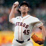 　アスレチックス戦に先発し、５回を５安打２失点で３勝目を挙げたアストロズ・今井＝ヒューストン（ＡＰ＝共同）