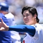 　ドジャースの大谷翔平＝７日（ロイター＝共同）