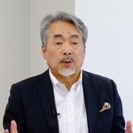 　記者会見するオンコリスバイオファーマの浦田泰生社長＝８日午後、東京都港区