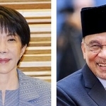 　高市早苗首相、マレーシアのアンワル首相（ゲッティ＝共同）