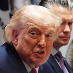 　トランプ米大統領＝５月、ワシントン（ゲッティ＝共同）