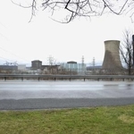 　スリーマイルアイランド原発＝３月、米ペンシルベニア州（共同）
