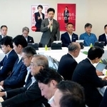 　自民党本部で開かれた総務部会と政治制度改革本部の合同会議＝１１日午前、東京・永田町