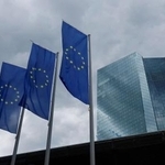 　欧州中央銀行（ＥＣＢ）の建物＝ドイツ・フランクフルト（ロイター＝共同）