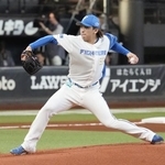 　中日戦に先発した日本ハム・細野＝エスコンフィールド
