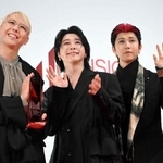 　国際音楽賞「ＭＵＳＩＣ　ＡＷＡＲＤＳ　ＪＡＰＡＮ」で最優秀アーティスト賞に選ばれた「Ｍｒｓ．ＧＲＥＥＮ　ＡＰＰＬＥ」＝１３日午後、東京都江東区